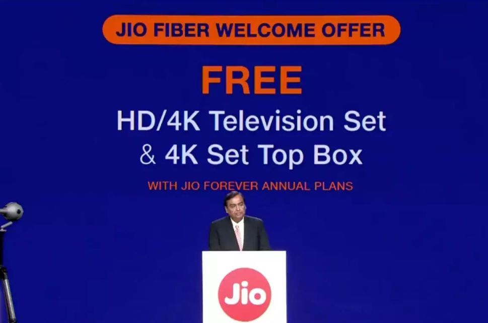 Reliance Jio GigaFiber starting from September 5 2019 Know About Pricing Plans and Welcome Offer