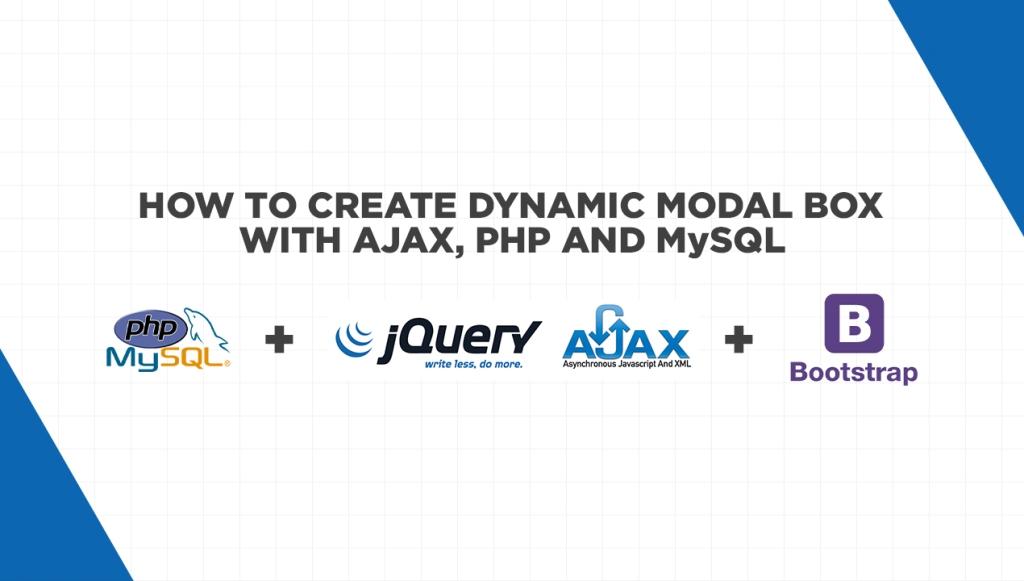 How to Create Dynamic Modal Box with Ajax, PHP and Mysql