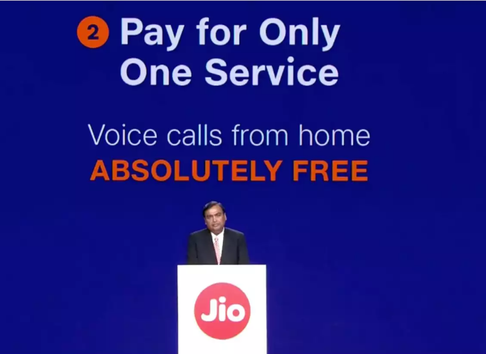 Free voice call with broadband service