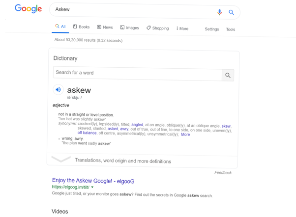Google Askew 