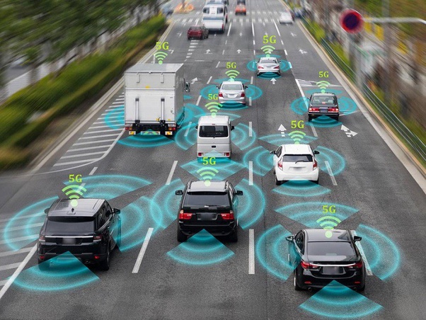 Self drive car with 5g technology
